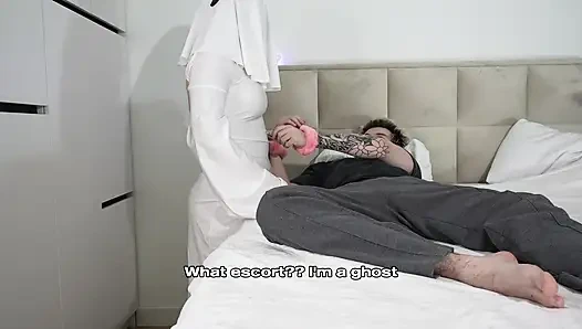 Ghost Sneaks Into Your Room to Drain All Your Cum