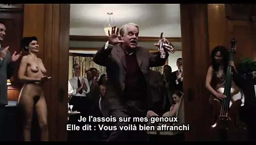 Usta ateşli sahne - bir sürü çıplak kızın bittiği sahne