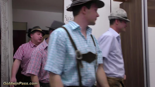Oktoberfest grup seks sikiş partisi