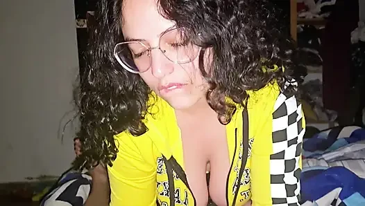 It's cold and BabyLuna939 comes to warm you up by sucking Eddie Queens' dick in this new POV where every last drop of cum is d 1