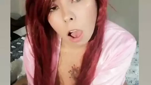 Leonor tilki kızıl saçlı lovense gür