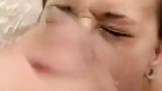 Fransız webslut nadia gets dev yüz