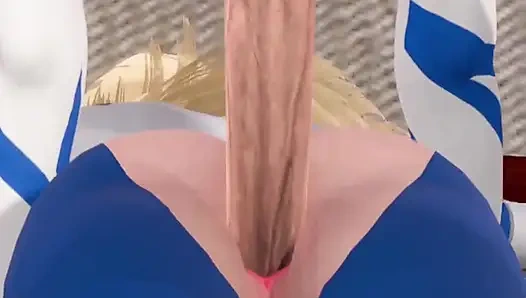 Görünmez kadın büyük götüyle Bay Fantastik'i sikiyor (Travser Millpi) parodi