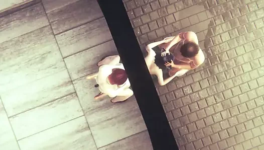 Hentai sansürsüz 3d - pisi handjob 69 ve üçlü