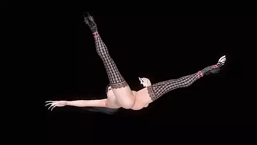 Doa 5lr momiji uzun tırnaklar siyah ipek seksi photo02