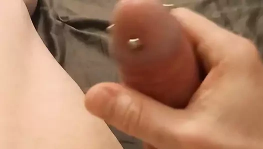 Samimi piercing'in yarak masajı