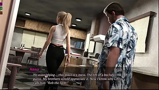 Mükemmel bir evlilik: kalp çakan anı: Anna kocasıyla komşuslarının erotik masaj seansıyla konuşuyor