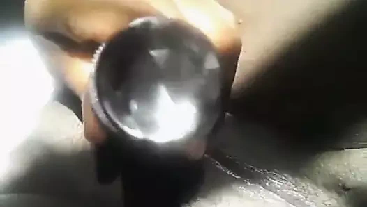 Büyük klitorisli iri güzel kadın zenci kadın orgasim'e kadar mastürbasyon yapıyor