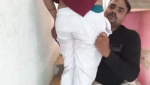 Desi indian college couple outdoor sex video