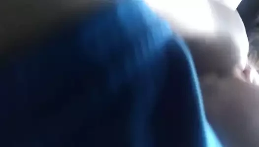 Beyaz kız berbat harika çük içinde araba