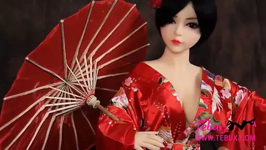 Bu Asyalı ile seks yapmak. japon seks bebeği