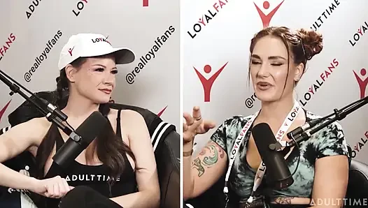 Siri Dahl grup seks partisi*es ve porno ödülleri | Siri Dahl ile Avn Özel | Adult Time Podcast