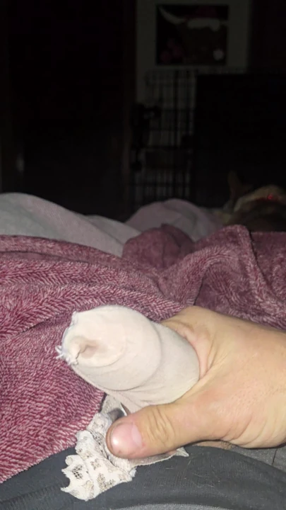 Tanga gusset kullandım ve sonra onları geri koydum