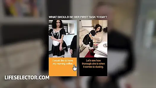 Hizmetçi Stacy Bloom katıldığında ev ziyareti çıldırıyor