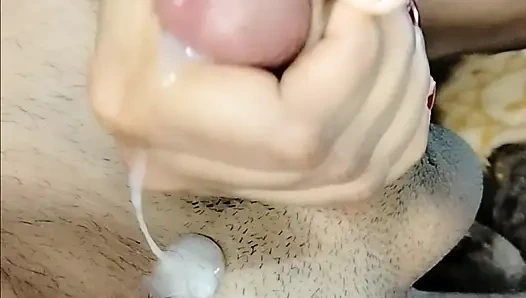 POV Real Moment- My stepsister forced me to masturbate.