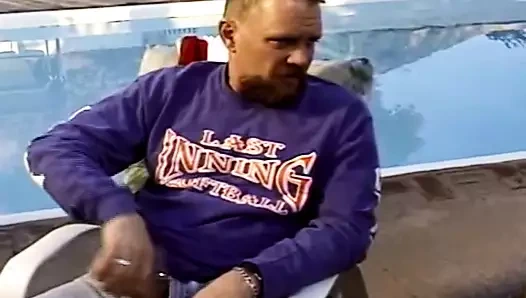 Açık üçlü swinger sarışın milf