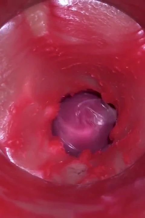 Amcığın içindeki kamera - amına güçlü boşalma! En iyi iç asmr