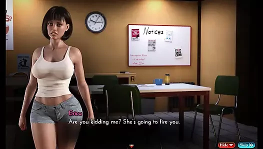 Genesis sırası: adam patronu ep tarafından iş yerinde bir kızla sikişirken yakalandı. 69