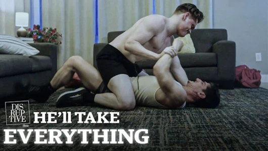 Ateşli sporcular sert eşcinsel sekse dönüşen kavgaya giriyor - disruptivefilms