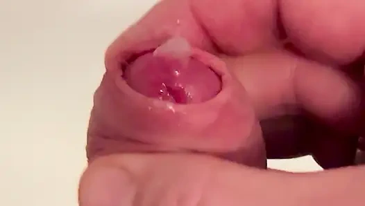 Precum ve son büyük cumshot ile oyunum