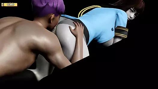 Hentai 3d ( hs33) - iki okul güvenlik görevlisi gece dersinde becerdin