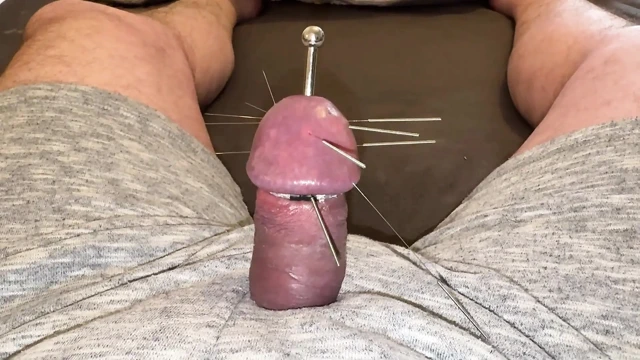 Yedi uzun iğne ve orgazm!