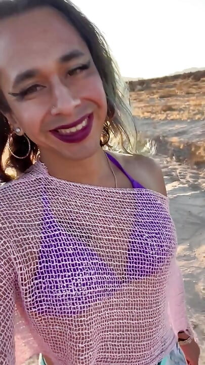 Çölde ts striptizci
