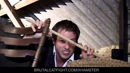 Hizmetçi tembellik şaplak ve sikme ile tedavi