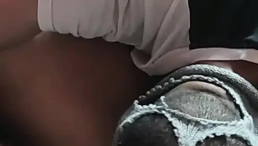 Çift Arap tesettürlü büyük göt