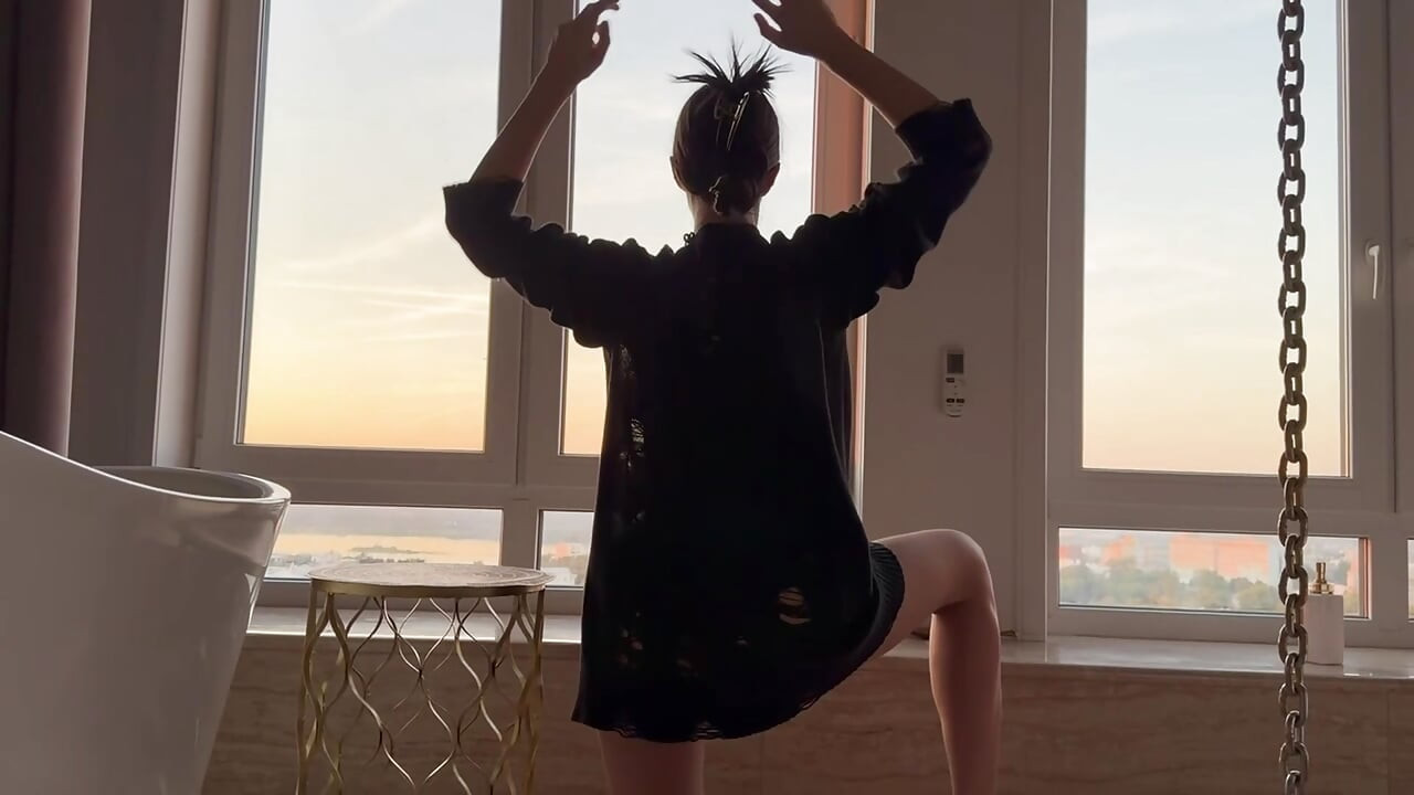 selection yoga ass panties brunette