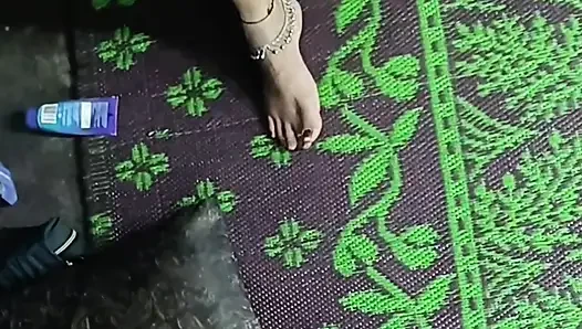Mummy took a full cock in her ass for the first time today Hindi audio ass fuck in doggy style