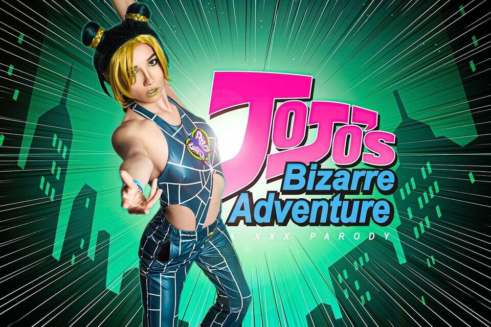 Vrcosplax maya woulfe, jolyne cujoh'un jojo'nun tuhaf macerasında gardiyan sikikleri olarak – vr porno