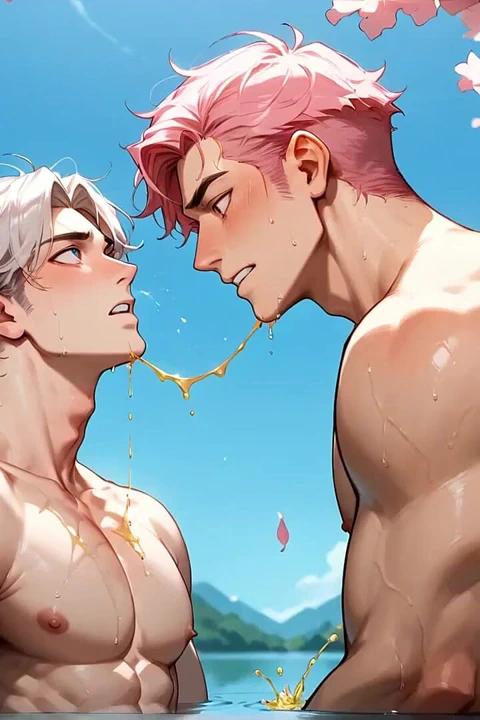 Cherry Flowers: en iyi eşcinsel xxx pornosu!