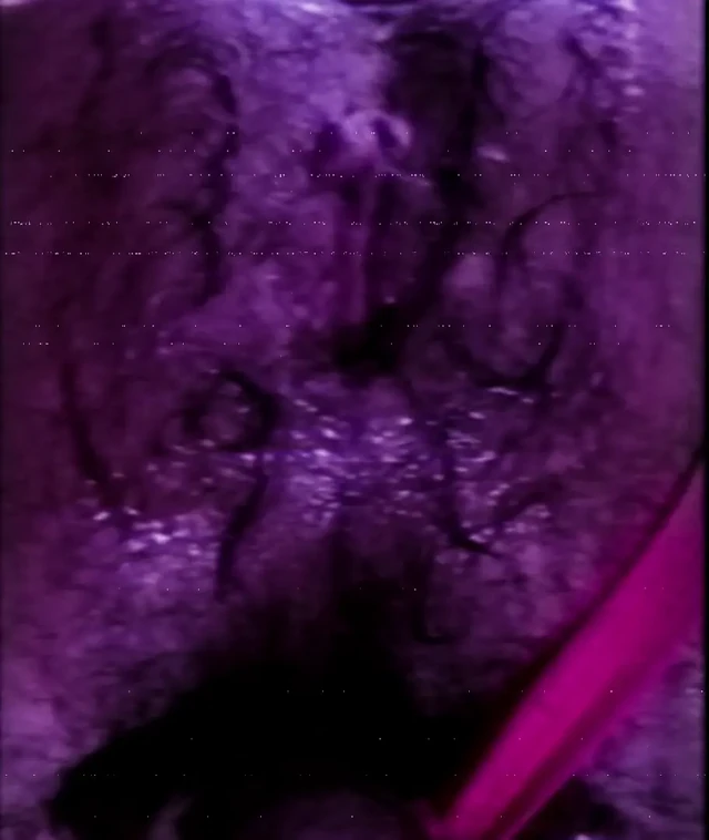 Pulsating orgasm and hole leaking lube after huge dildo session