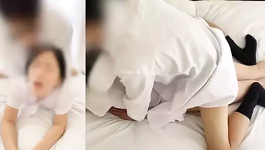 #120 yeni hemşire doktorun döl çöplüğü "doktor, lütfen bugün amımı kullan." Hasta tarafından kullanılan yatakta sikişiyor