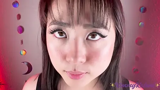 Asyalı kız arkadaşın ahegao yüzüne boşalmak için yalvarıyor -asmr 31 talimatı
