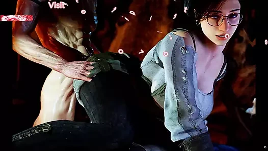 İlahi güzellik, kutsal olmayan kıvrımlar- 3 boyutlu animasyon hentai