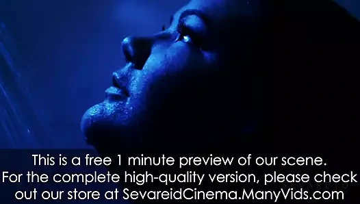 Ücretsiz önizleme - güzel, mavi ve ıslak