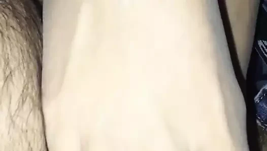 naylon footjob moglie