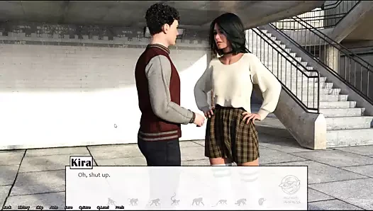 Maymun işi-seni üzerime sert bir şekilde boşaltacağım