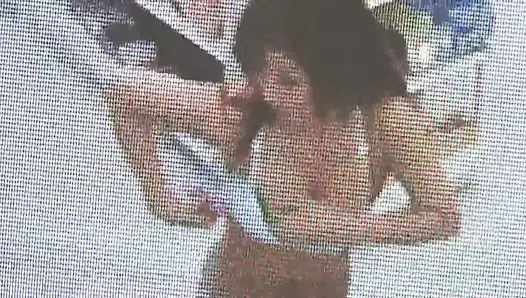 azgın esmer mastürbasyon solo içinde the toilet