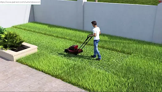 Awam - Sam Sofia'ya çimlerde yardım etti ve harika bir manzara yakaladı