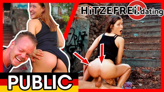 Lezzetli genç eşek! genç mina açık havada becerdin! hitzefrei.dating