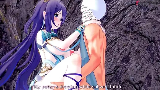 Lauma ateşli seksi seks - Genshin Impact