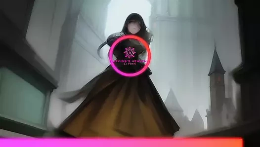 Dark Knightess'in gece yarısı oral seksi