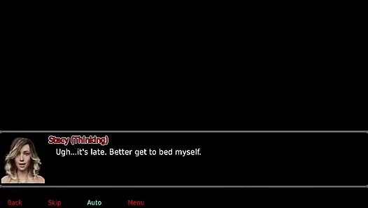 Ofisteki evli kadın #19 - Stevie Stacy'nin eteğine boşalıyor.