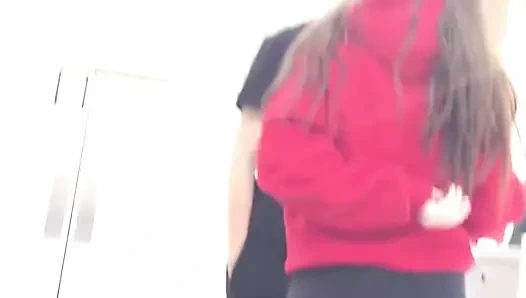 Sevimli popo yoga pantolonları