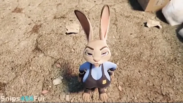 Judy iş yerinde zıplıyor.