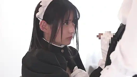 Süper sevimli 133 cm çaylak cosplayer ilk çekimde bardak büyüyen bir vücudun şok edici seks videosu