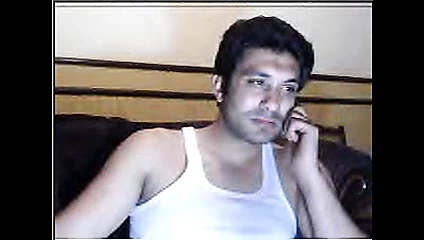 Pakistan adam farhan mastürbasyon üzerinde web kamerası